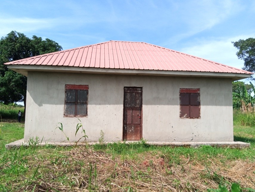 Back view of Archdeacon's house